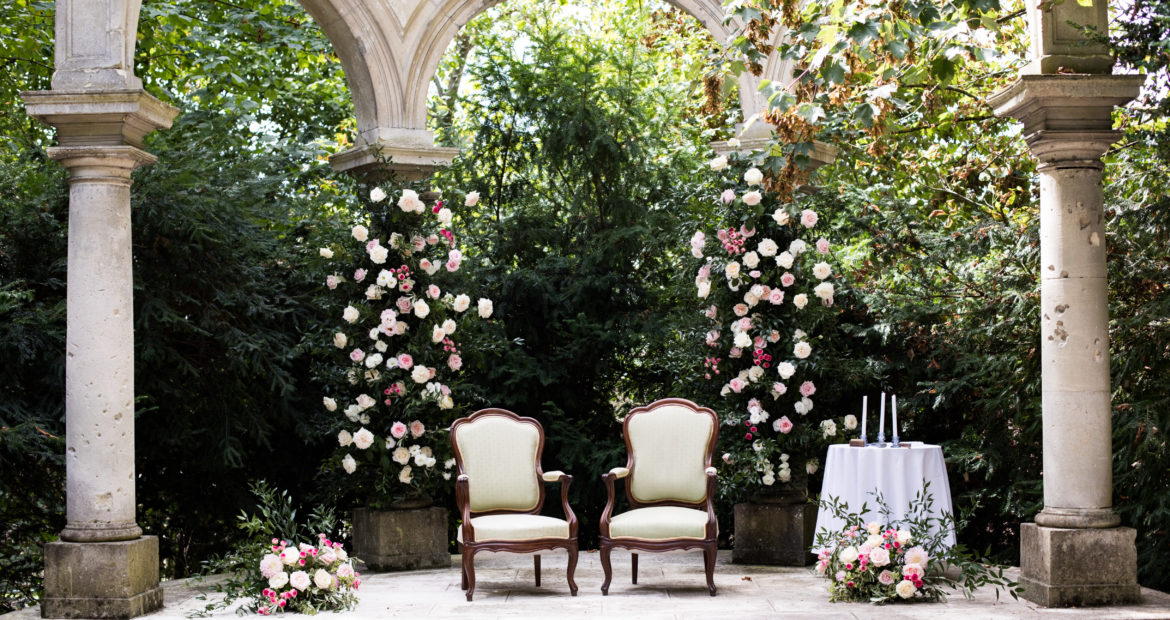 art floral, château de vic sur aisne, mariage, cérémonie, cérémonie laïque, fleuriste mariage, fleuriste, décoratrice, wedding designer, floral designer