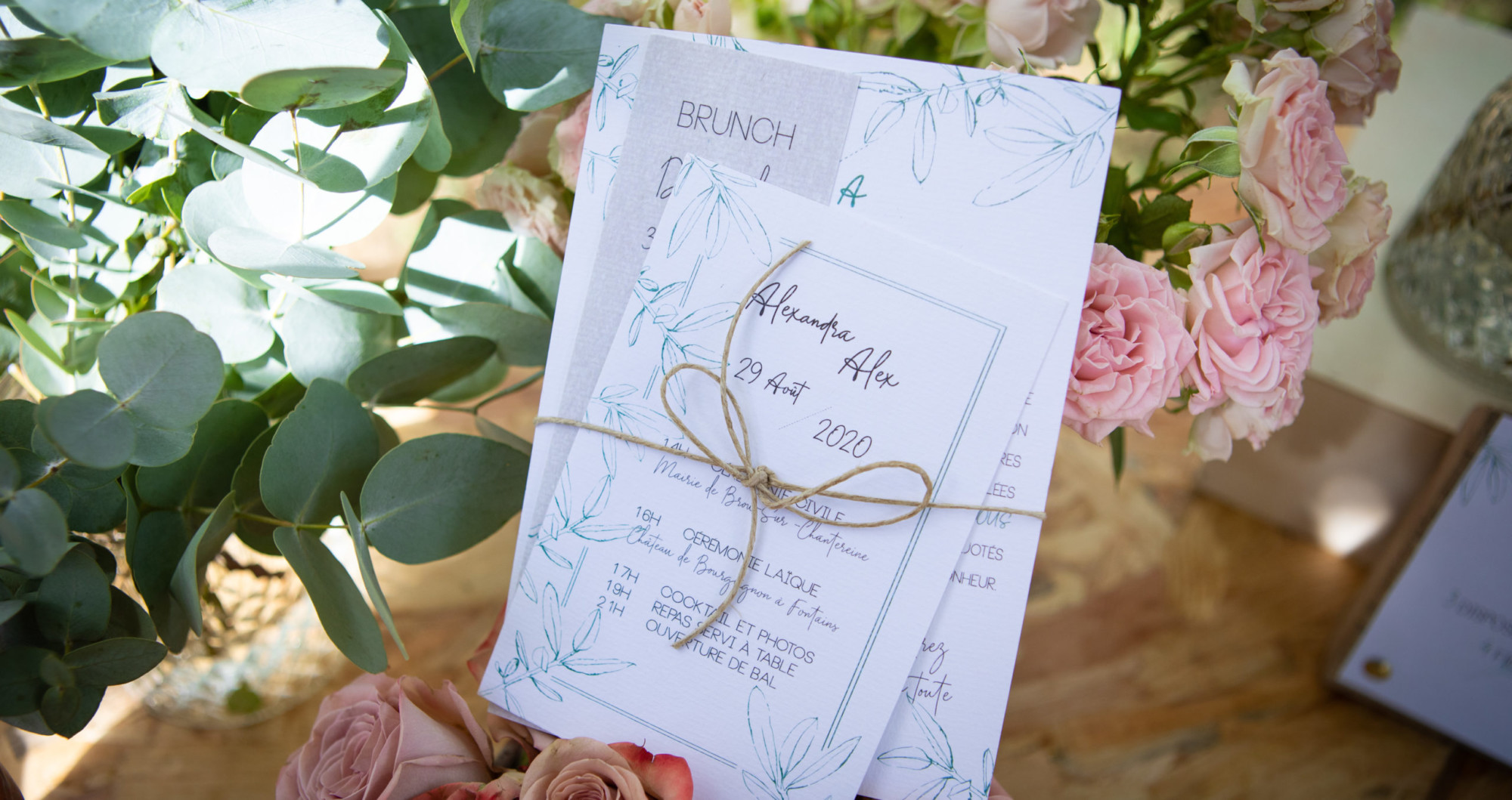 Faire part, faire part mariage, papier, papeterie, design graphique, papeterie personnalisée