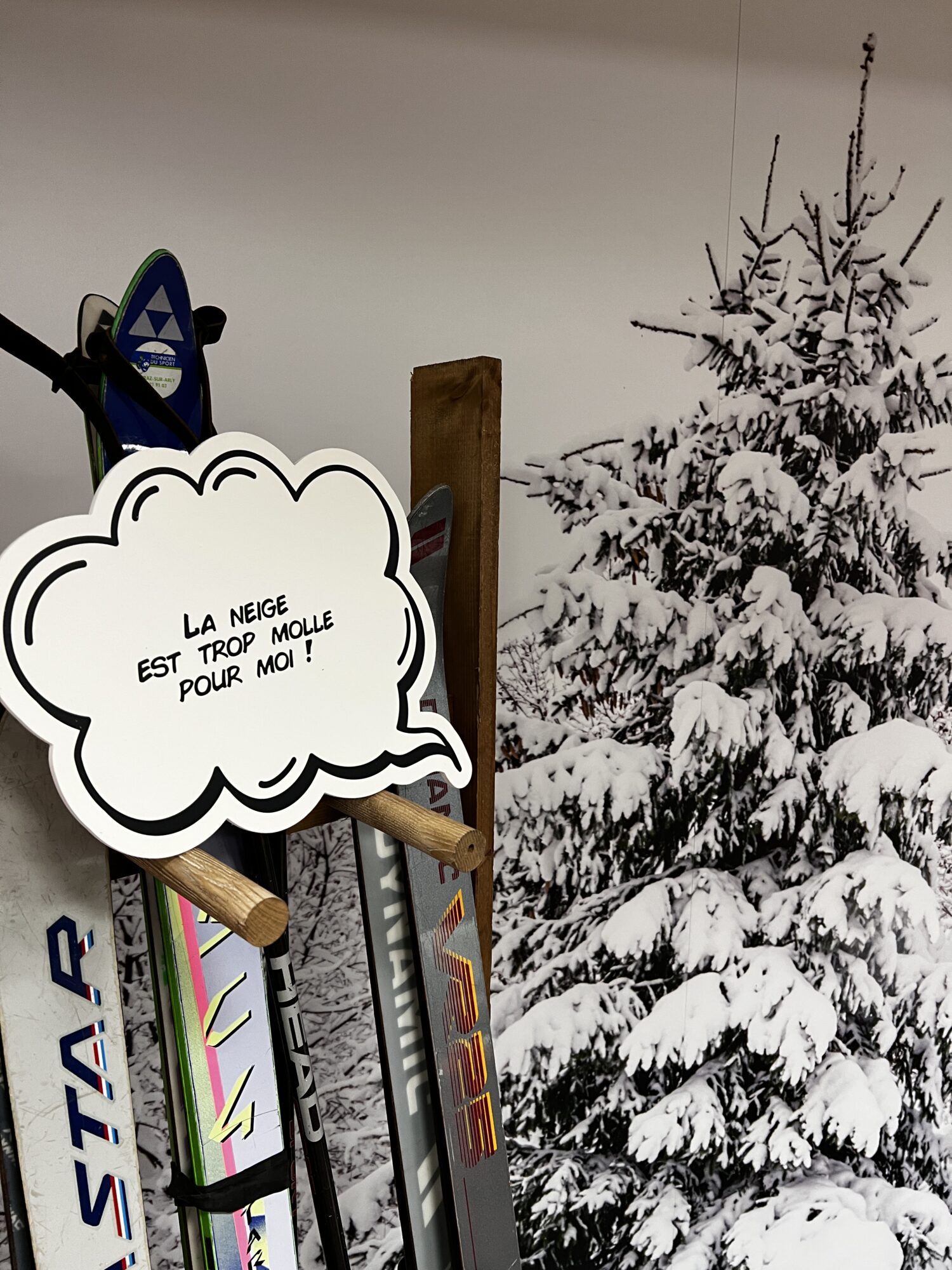 ski, les bronzés, décor hiver entreprise, décoration, event entreprise, corporate event, paris, nantes