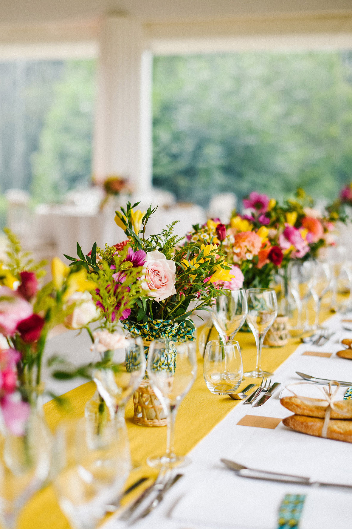 Table d'honneur, centre de table, bouquet, atelier floral, mariage, décoratrice, château, fleuriste, Yvelines, décoratrice, wedding, wedding designer