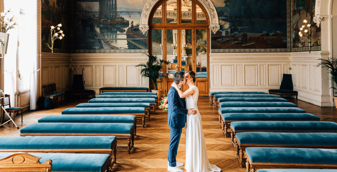 Un mariage chic et moderne à Paris