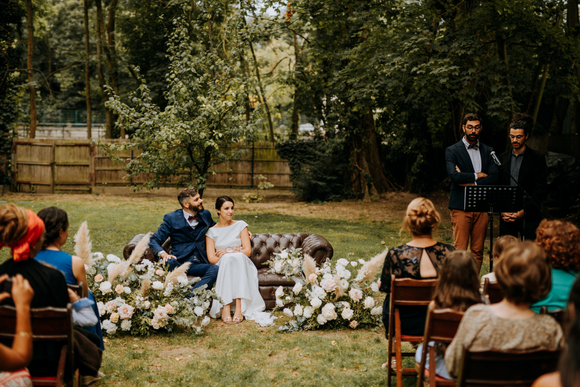 cérémonie, design floral, fleuriste mariage, élégant, wedding, bride to be, cérémonie set up