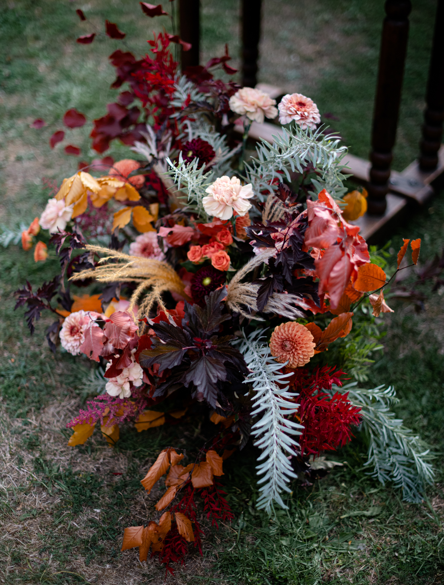 fleurs, automne, cérémonie mariage, fleuriste de mariage, compostions florales, floral designer