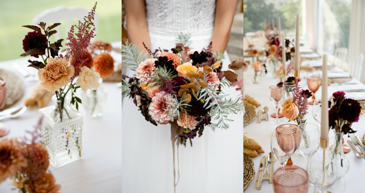 art floral, fleurs d'automne, bride to be, mariage en automne, bouquet de mariée, fleuriste paris, fleuriste haut de gamme, fleuriste mariage