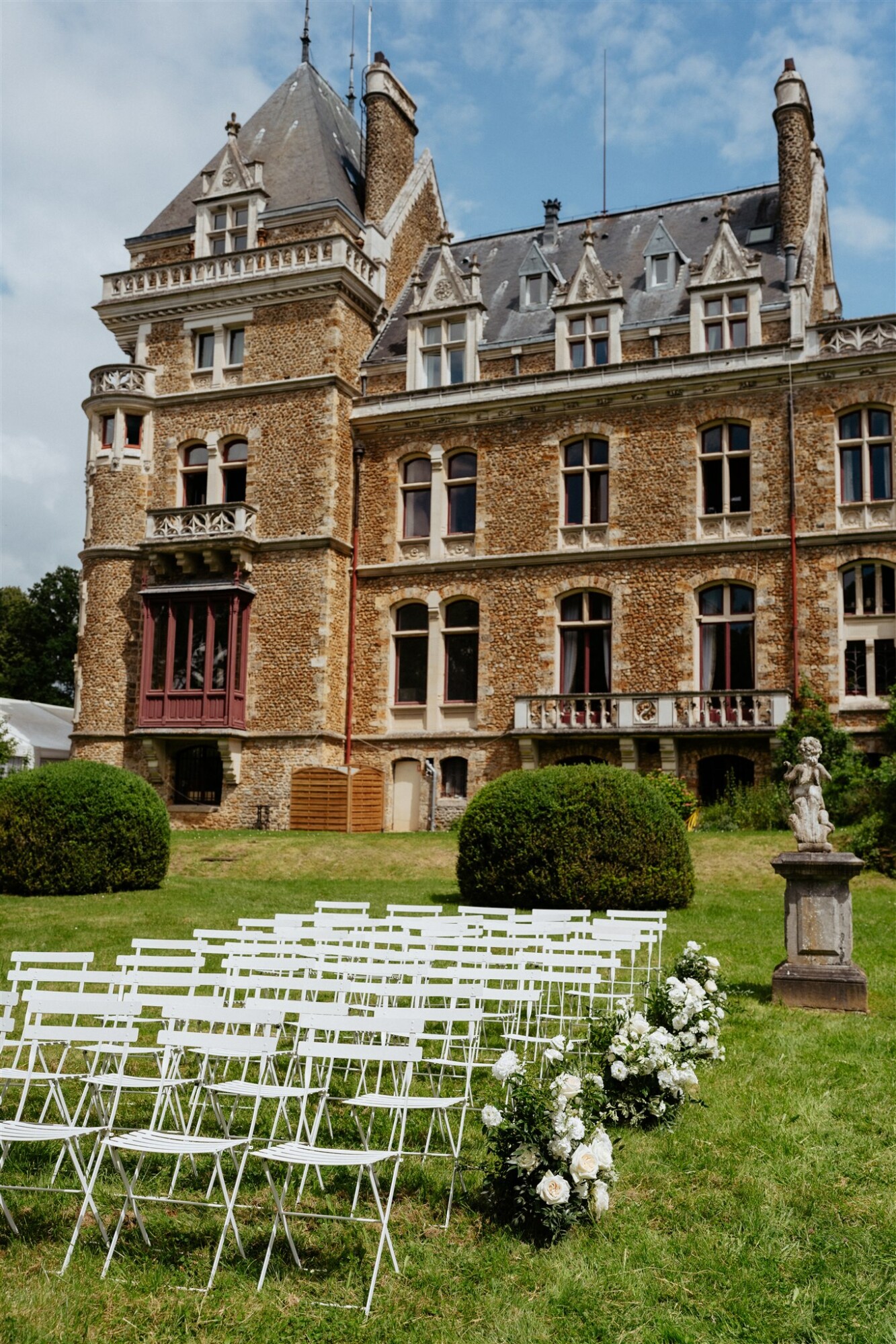 mariage luxe, mariage haut de gamme, mariage château, mariage Ile de France, mariage yvelines, floral designer, wedding designer, décor de cérémonie