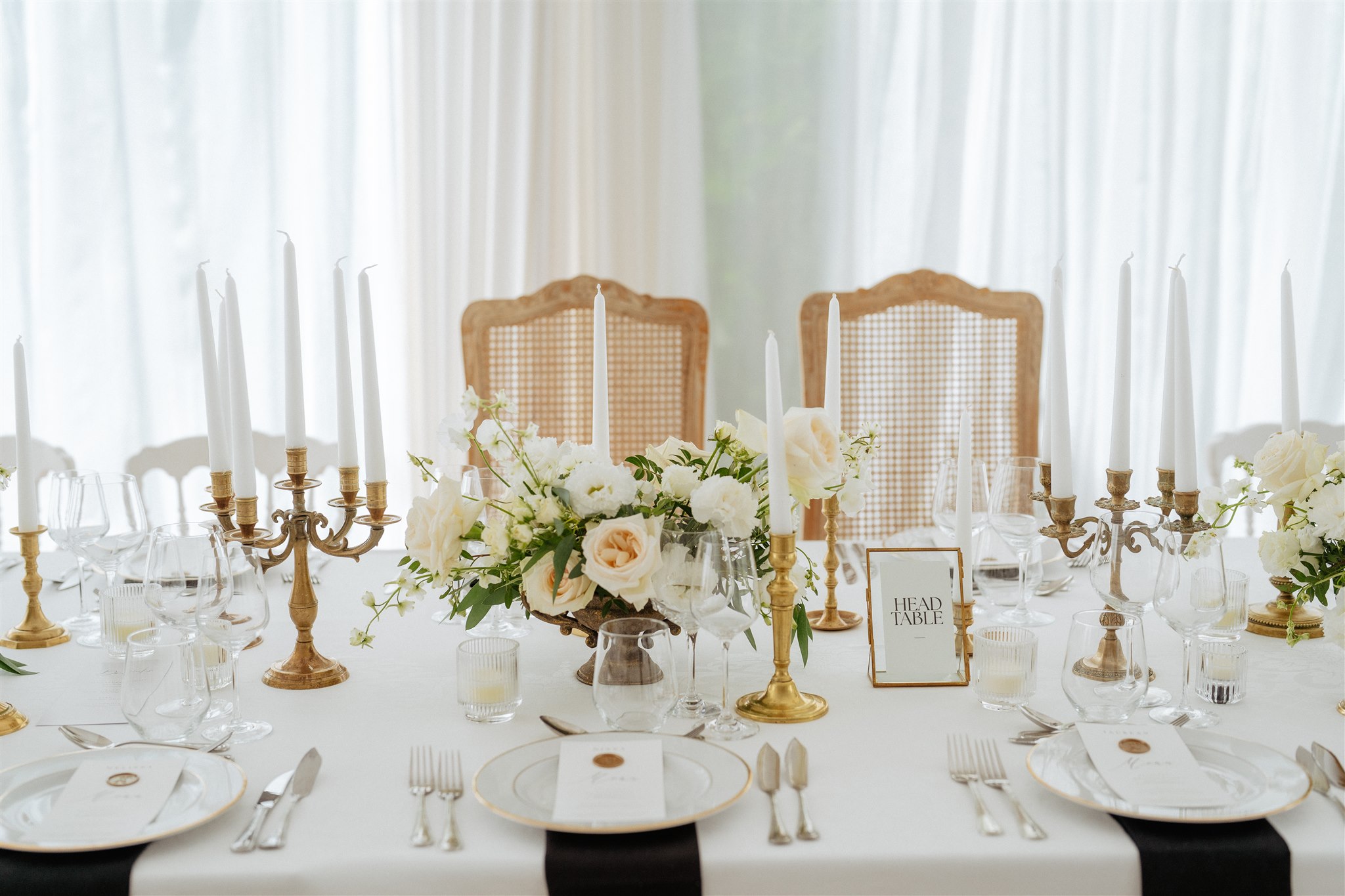 art de la table, wedding design, old money wedding