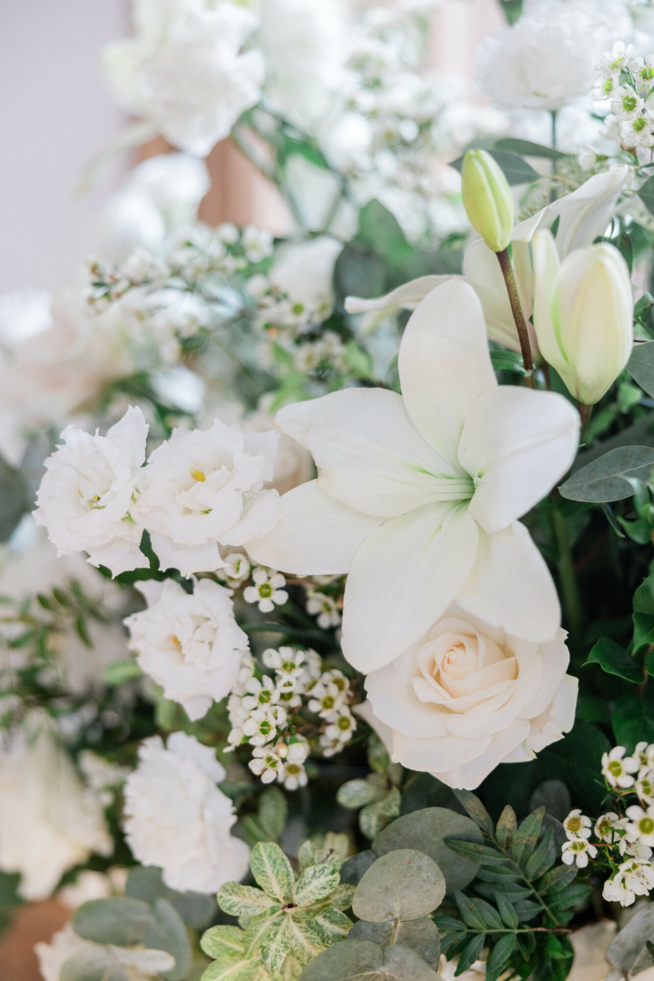 lys, fleurs blanches, floral design, floral designer paris