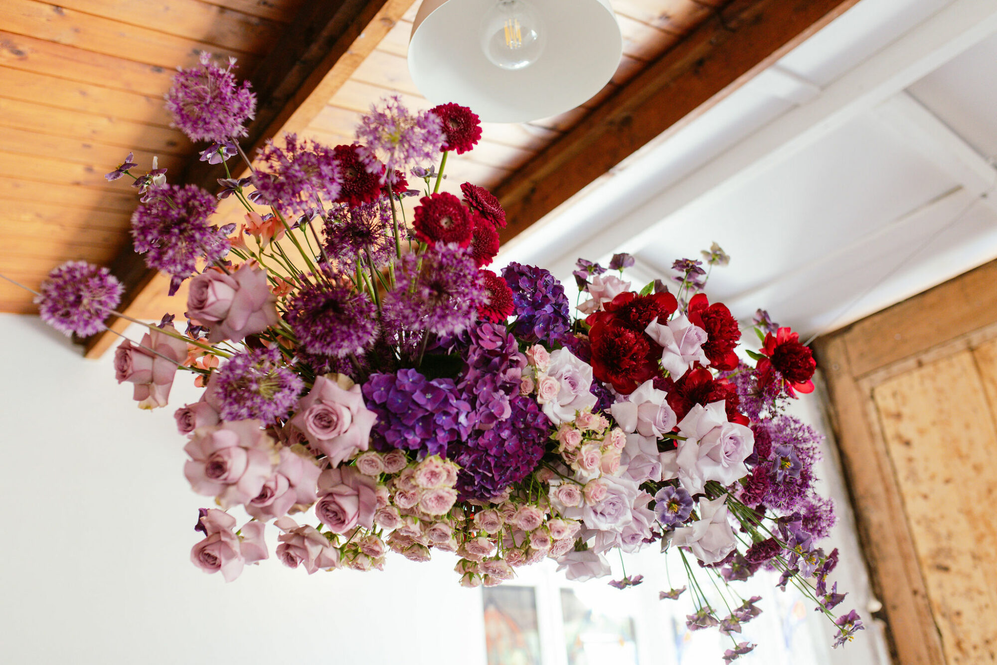 nuage de fleurs, floral design, wedding design